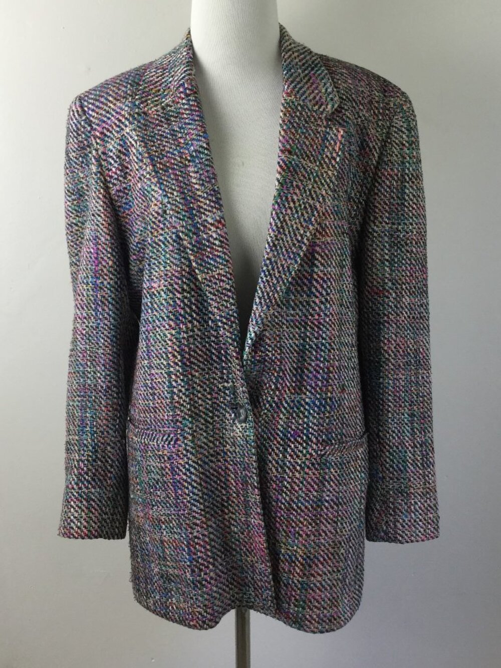 Emil Ratenberg Silk Multicolor Blazer xs